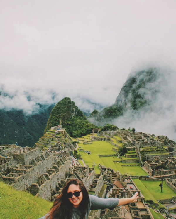 Lauren at Machu Picchu