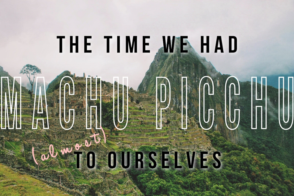 Machu Picchu title