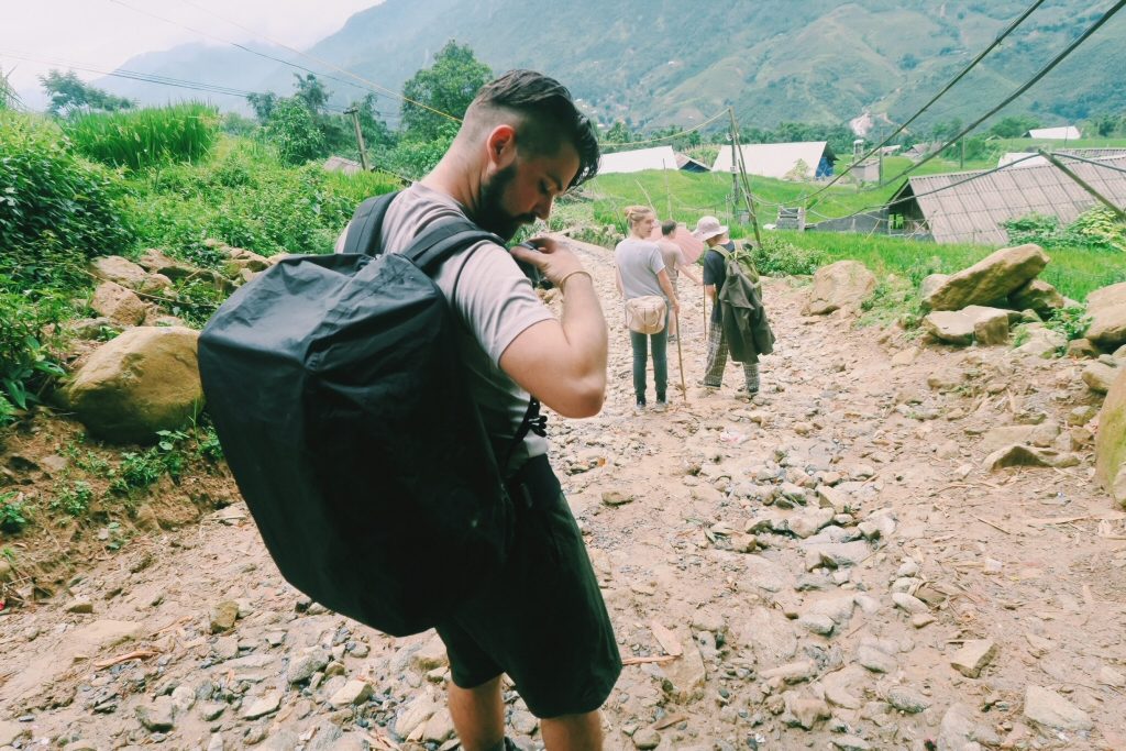 Backpacking with a drone in Sapa Vietnam