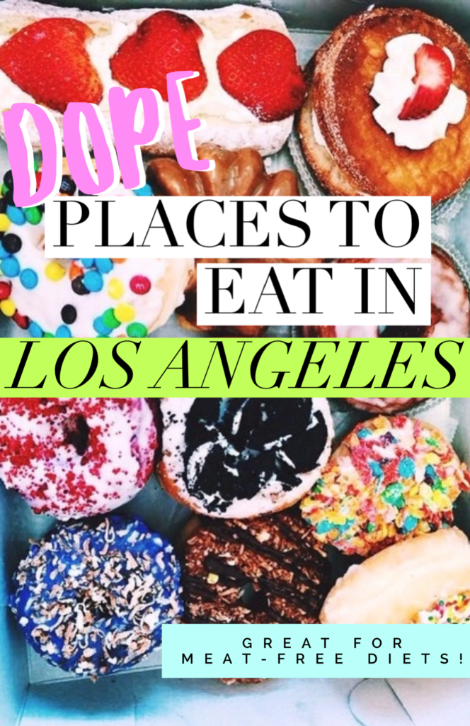 The best places to eat in LA! Good food in LA (from San Fernando Valley to West LA to downtown Los Angeles restaurants), plua vegetarian, vegan, & pescatarian options for your Los Angeles trip good Los Angeles restaurants and LA eats. Looking for what to eat in LA? We know exactly where to eat in LA, and which cool LA restaurants you can't miss. los angeles restaurants | coolest restaurants in la | eat LA - eat Los Angeles - LA food trucks - Los Angeles places to eat - LA foodie #lafood 