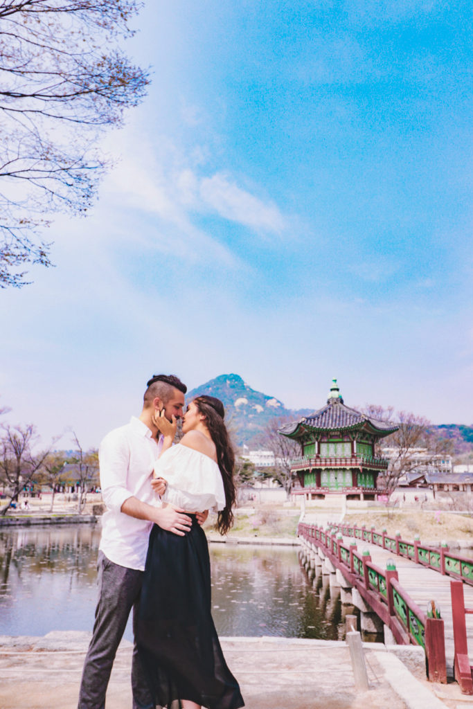 Spring in Korea is a perfect time for couples travel