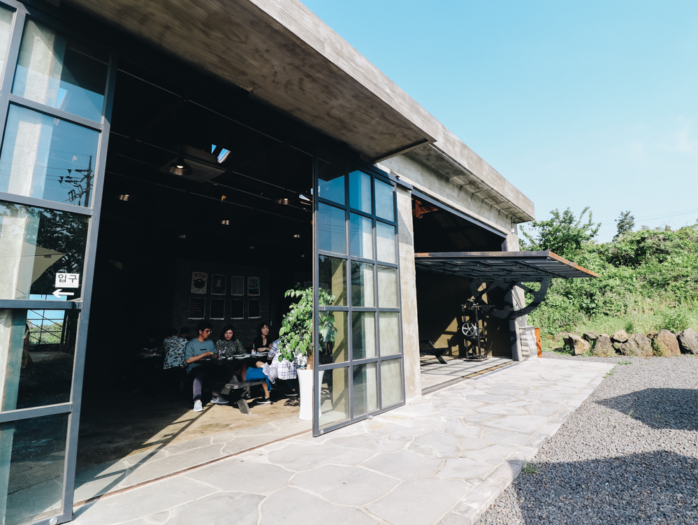 Magpie Brewing Company in Korea built this Jeju taproom from a tangerine farm