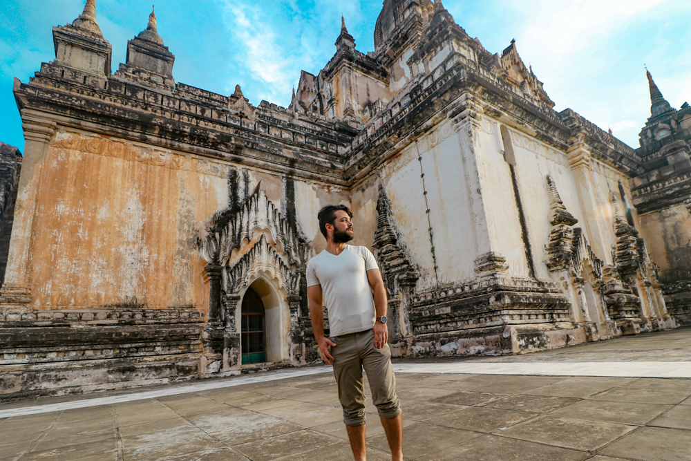 Exploring Bagan ruins in Myanmar