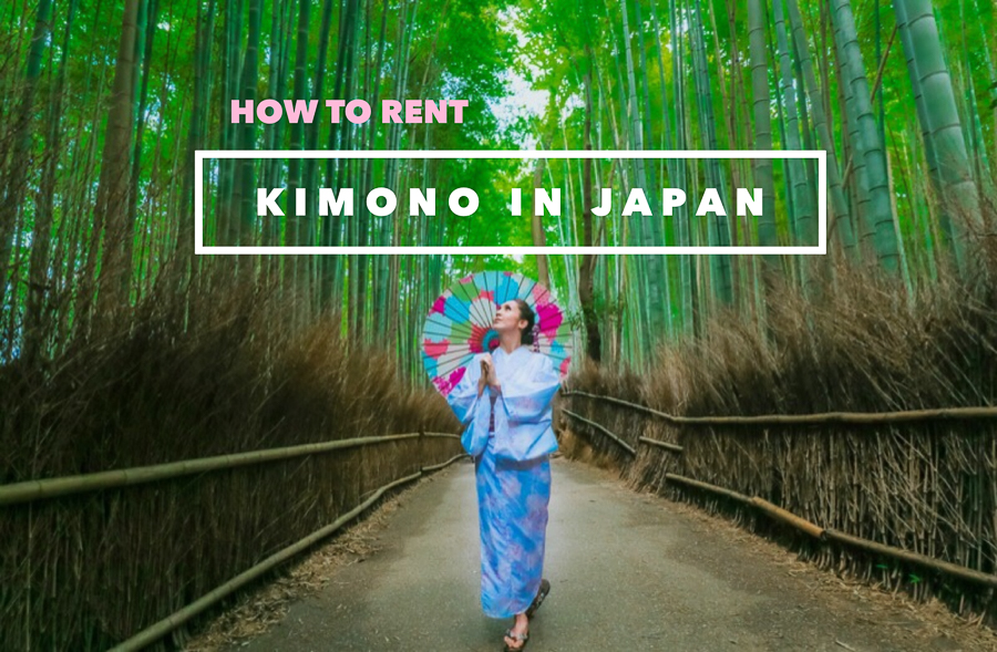 Learn the best place to rent a kimono or Japanese yukata in Kyoto or anywhere else in Japan! Includes a guide to the Kyoto kimono rental process or yukata rental process itself.