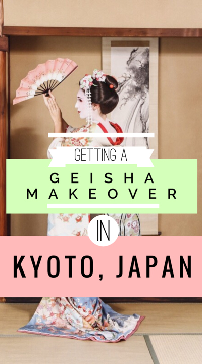 Do you admire Japanese geisha makeup and kimono? Consider a geisha or maiko Kyoto makeover on your visit to Japan (or samurai costume for the men!) Includes a Japanese geisha make-up tutorial video! This was a fun, cultural experience for our trip to Japan, and we had a blast learning about the intricacies of the maiko and geisha Japanese culture. Don't miss it on your next Japan trip--it's certainly one of the best things to do in Japan, AND one of the best things to do in Kyoto!