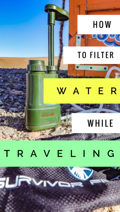 The ultimate travel tool for those looking to know how to purify water on the go, the Survivor Filter Pro makes clean water easy-to-access for all travels.