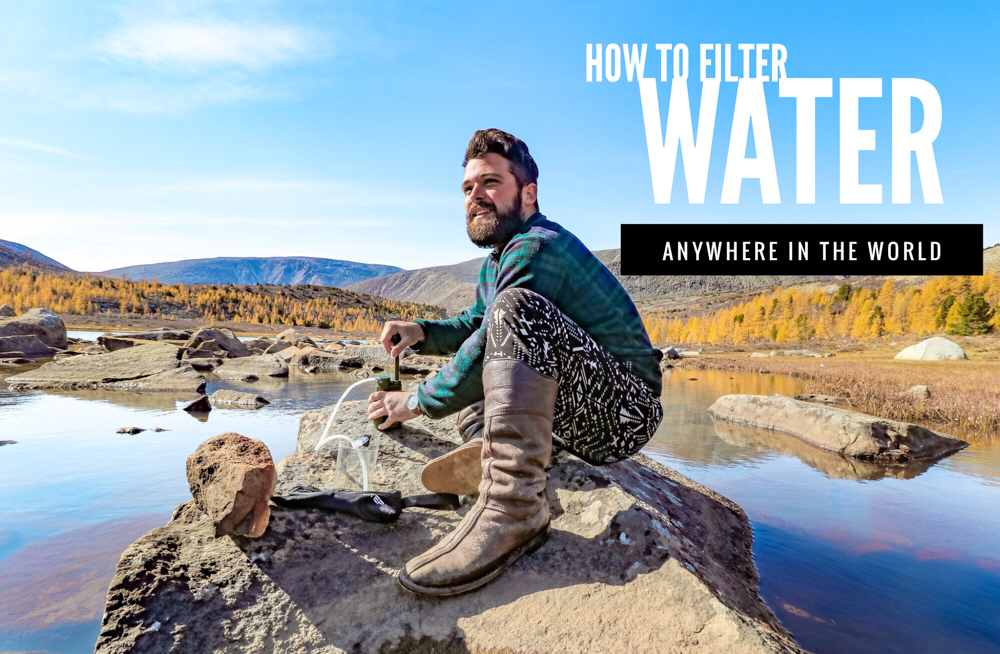 The ultimate travel tool for those looking to know how to purify water on the go, the Survivor Filter Pro makes clean water easy-to-access for all travels.