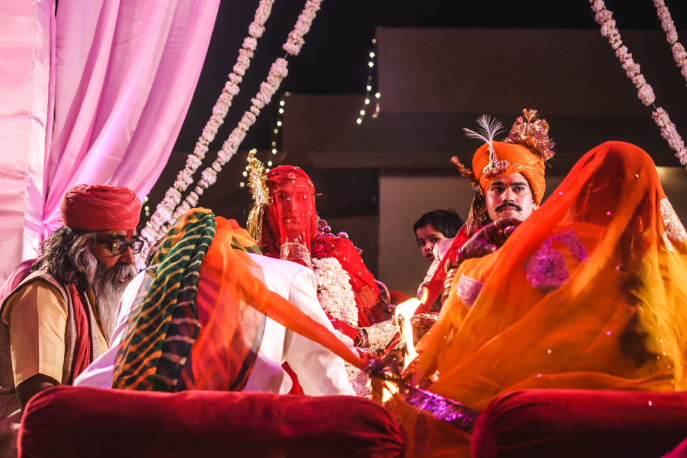 Royal Indian wedding at Thar desert location