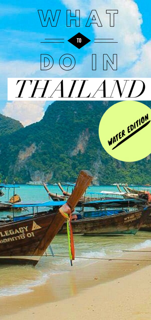 Splish splash! If you want to visit Thailand, make the most out of your idyllic island vacation in the water with these best things to do in Thailand! You won't want to embark on your Thailand holidays without checking out some of these top water sports!