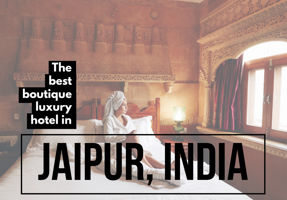 A review of one of the best boutique luxury hotels in Jaipur India, the Pearl Palace Heritage Hotel, an immersive experience of royal and timeless elegance!