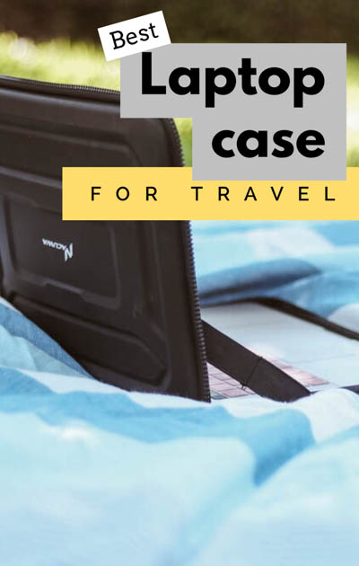 As travel bloggers always on the go, we've determined the best laptop case for travel, offering waterproof, shockproof, military-grade protection! Our laptop is one of the most important tools we rely on, so we've done a thorough job in our laptop case review to ensure the most reliable and durable laptop case for the job!