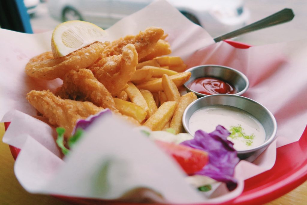 Fish and Chips close-up