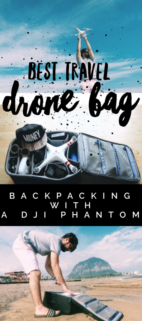 Best Travel Drone Bag for Backpacking with a DJI Phantom, in terms of being lightweight, customizable, functional and durable! Also includes our experience bringing the Think Tank Airport Helipak drone bag and DJI phantom through Vietnam! | travel with drone | drone travel tips | traveling with drone | travel dji phantom | backpacking with a drone 