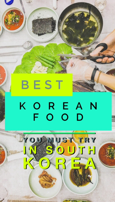 A South Korean food list by travel bloggers of all the Korean food dishes you must try if visiting South Korea, including live octopus (sannakji) and shaved ice dessert (patbingsu)! Your South Korea travel experience will be enriched by choosing the best Korean food and diving deep into Korean cuisine. If you want to try Korean food in your local town, this guide can also help you! best South Korean dishes | eating South Korean cooking | Korean meals | Eating food from Korea | Korean eats