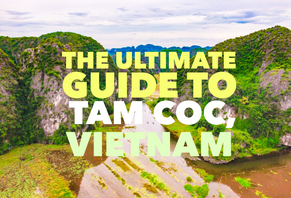 Everything you need to know to plan your own budget Tam Coc boat tour, the Halong Bay of the land. Includes directions from Hanoi to Ninh Binh, Vietnam! Visiting Tam Coc is one of the best things to do in Vietnam, so don't miss out! guide to tam coc vietnam | tam coc vietnam guide | vietnam travel