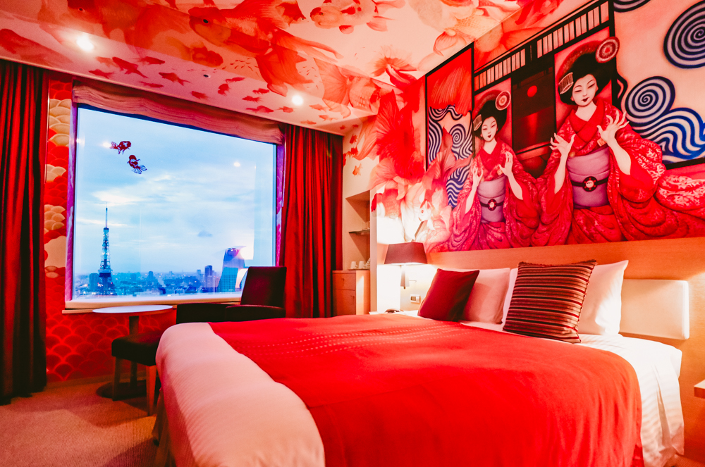 Most artistic hotels in Japan