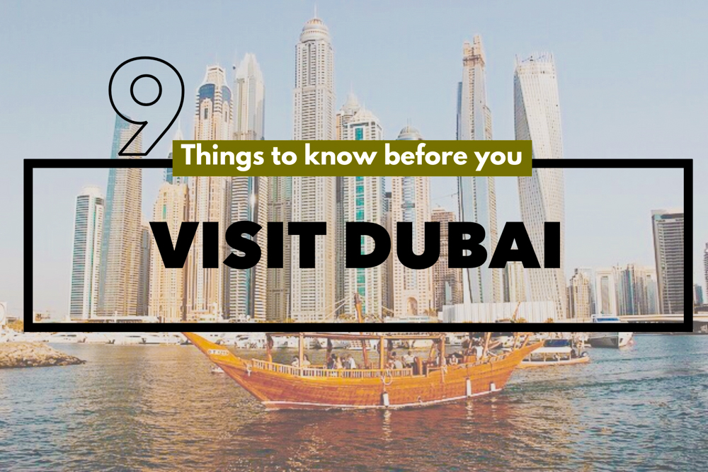 From vending machines to taxis for women, here are 9 ESSENTIAL things to know before going to Dubai UAE to ensure you have the best Dubai trip!