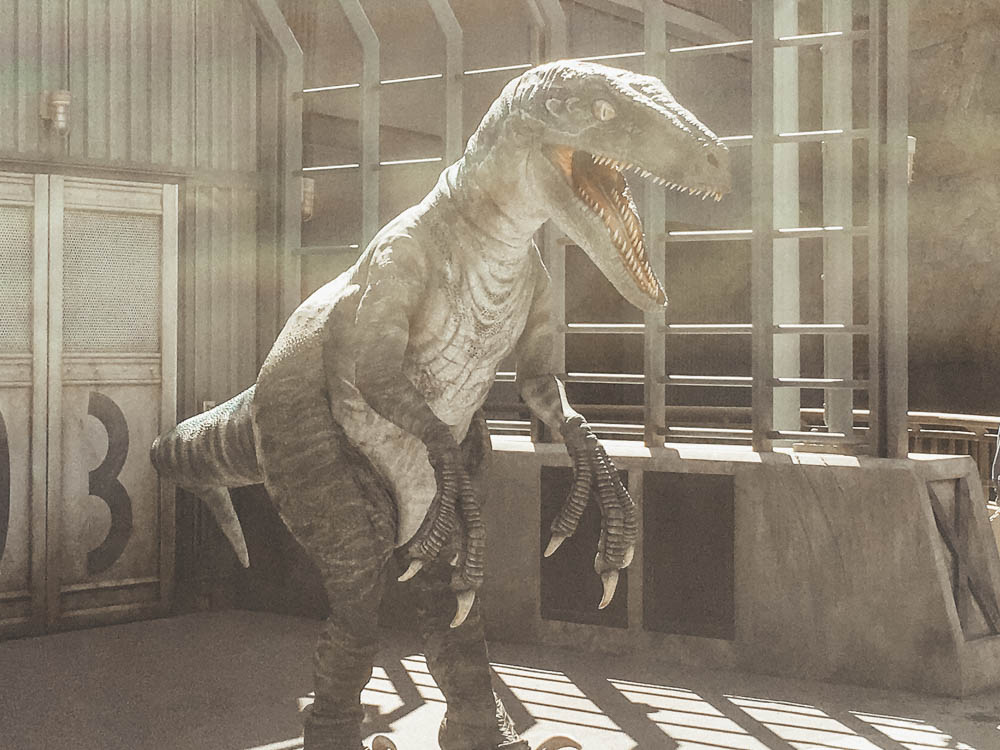 Raptour encounter dinosaur attraction at Universal Studios Hollywood