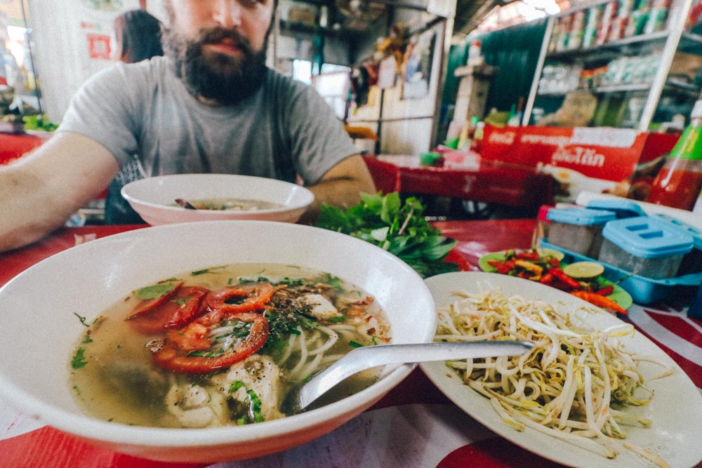 Enjoying Vientiane street food is one of the top things to do in Vientiane! The travel foodies in us rejoiced for joy!