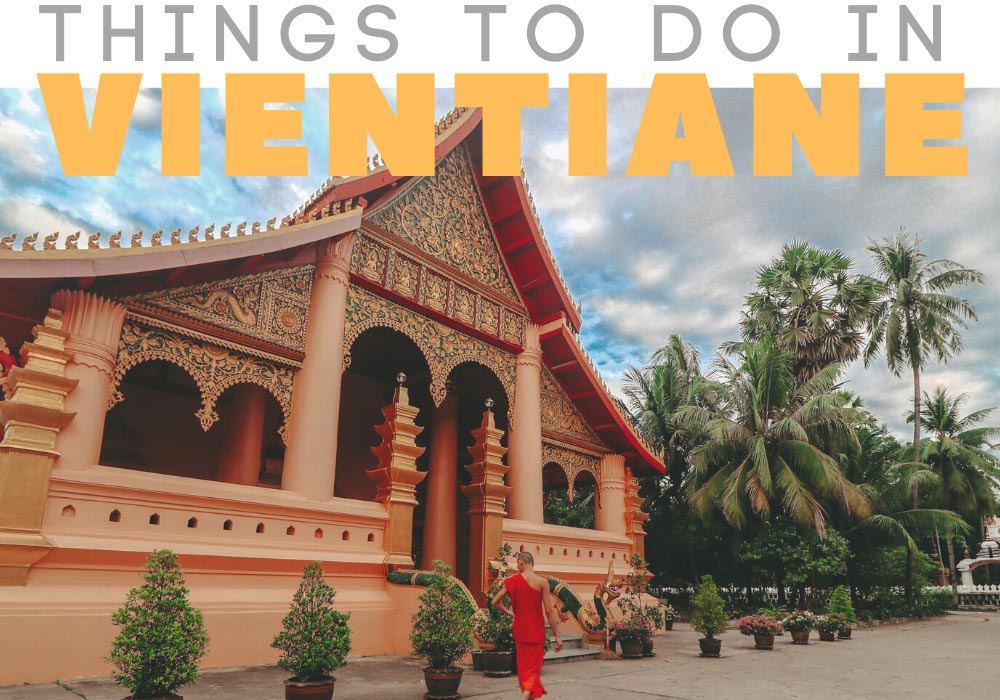 A list of the most fun things to do to in Vientiane, Laos to get some local flavor, learn about the history of this country, and make your trip amazing! From street food to Patuxai Victory Monument and Vientiane Buddha Park, we've compiled a DEFINITIVE list of what to do in Vientiane, Laos, to ensure you hit all the must-see Vientiane attractions! Places to Visit in Vientiane, Laos | Places to See in Vientiane, Laos | Vientiane Itinerary | Vientiane Sightseeing | Vientiane Tourist Spots