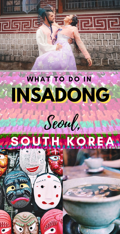 Our Seoul travel guide for what to do in Insadong, a lively South Korea neighborhood that offers a perfect blend of modern and traditional Korean culture! travel to Insadong Korea | things to do in Insadong Seoul | what to do in Insadong Korea | Insadong South Korea travel | Insadong travel in Seoul, South Korea | guide to Insadong South Korea | Insadong guide