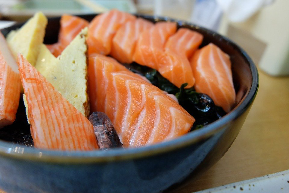 Using fresh sushi-grade fish only is one of our top tips for how to make homemade sushi