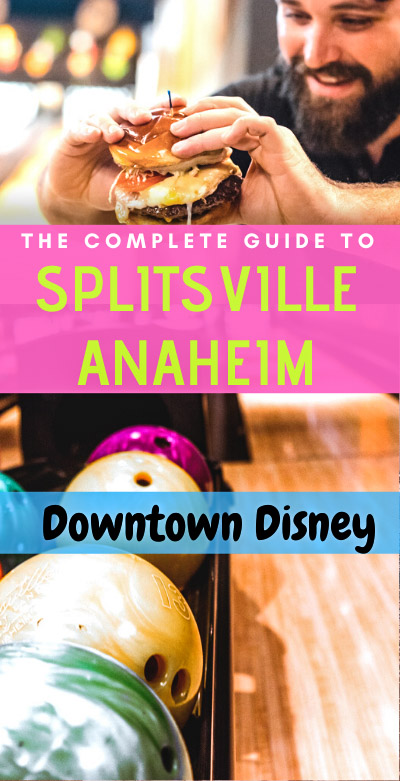 Everything you need to know about Splitsville Luxury Lanes near Disneyland! Splitsville Anaheim is an upscale bowling alley and restaurant with delicious food, cocktails and Downtown Disney Bowling. A visit to Splitsville Luxury Lanes Disney is the perfect thing to do on your off-Disney days on your next Disneyland vacation! Splitsville Downtown Disney | where to eat near Disney | Splitsville bowling experience | downtown disney restaurants | restaurants near disney | where to eat disney 