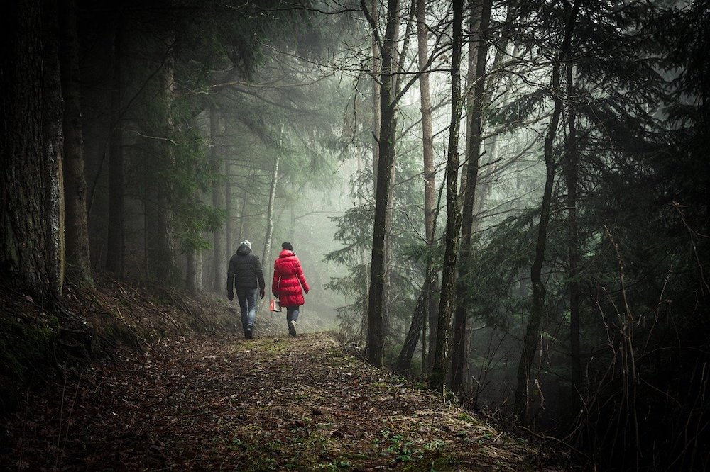 Go for a romantic hike is one of our staycation ideas for couples