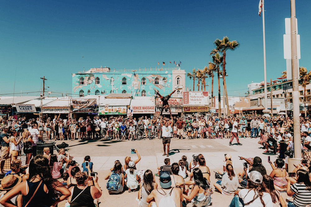 Venice Beach on our Los Angeles 5 Day Itinerary