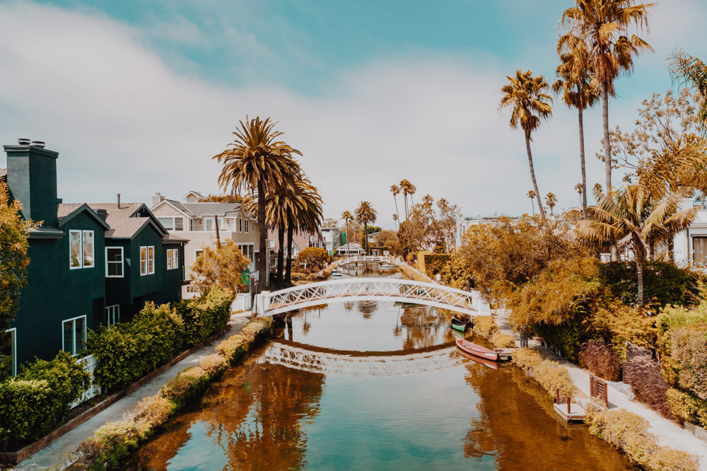 Venice Canals on my 5 day itinerary for los angeles