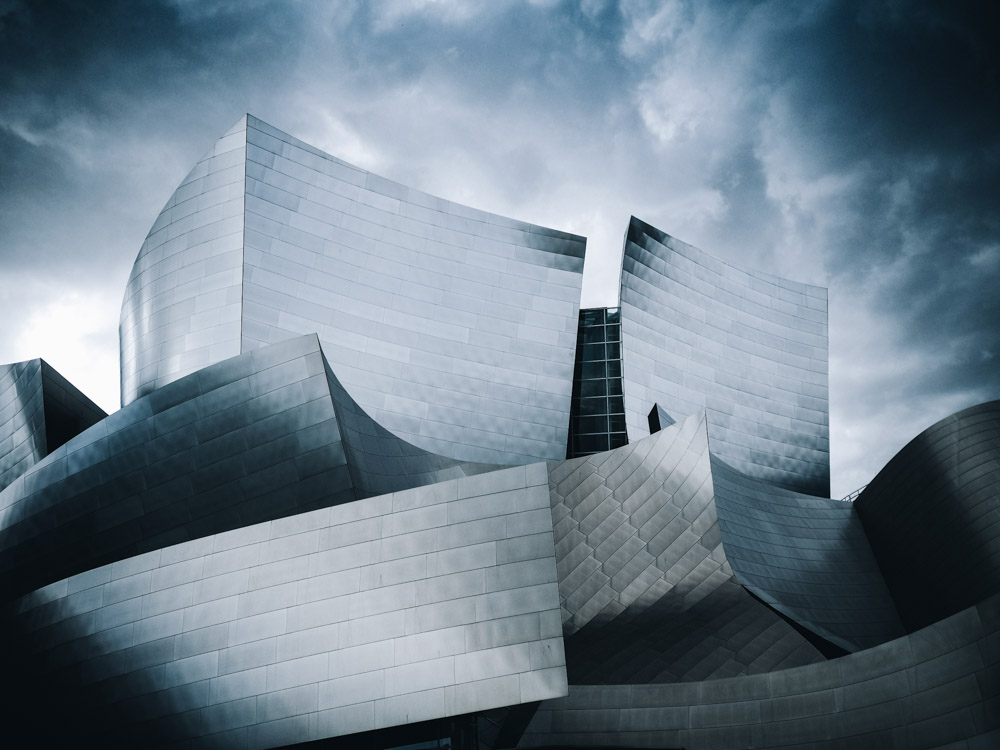 Walt Disney Concert Hall on our 5 days in los angeles itinerary