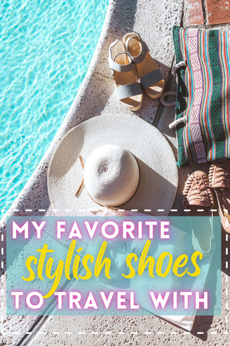 These are the best women shoes for travel that I brought with me for trips this season! I was looking for lightweight and versatile options particularly, a pair of dressier shoes that could take me from day to night, as well as a pair of nice flats for when walking shoes were just not the vibe. I found adorable flats and heels that are good for your feet while traveling. If you're looking for stylish shoes to travel with, this is for you! cute shoes for travel | best heels for travel