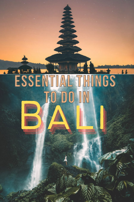 This is the ESSENTIAL Bali Bucket List you've been searching for, with all the top things to do in Bali! We've included things to do in Ubud, unusual things to do in Bali, Bali activities for couples, places to visit in Ubud, and things to do in Bali with kids. If you're looking for the top places to visit in Bali, this is your guide. what to do in Bali travel activities | where to go in Bali | Bali travel itinerary | must try things in Bali | top activities in Bali | Bali essential travel