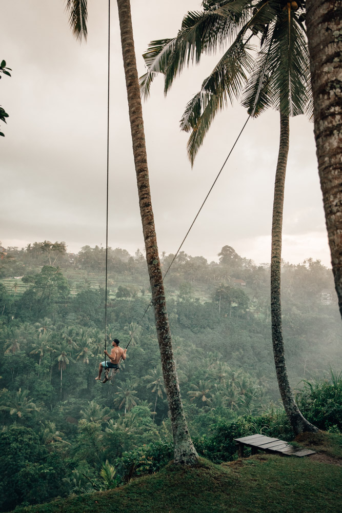 The Bali swing is one of the most picturesque activities on our Bali bucket list