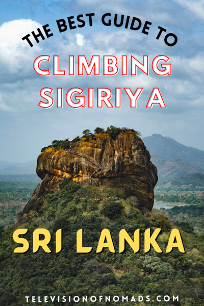The ultimate guide to climbing Sigiriya, Sri Lanka, also known as Lion Rock! We have everything you need to know about Sigiriya Lion Rock, including historical information about the Sigiriya Rock climb, cost, height, who built Sigiriya & more! climbing sigiriya sri lanka | things to do in sri lanka | what to do in sri lanka | pidurangala rock hike | visit sigiriya sri lanka | sigiriya stairs | sigiriya opening time | sigiriya cave | sri lanka trip | sri lanka itinerary #sigiriya #srilanka
