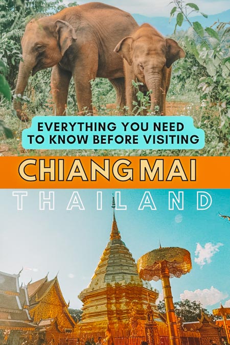 Our expert Chiang Mai travel guide offers all the advice for Chiang Mai travel you need, including the best things to do in Chiang Mai and Chiang Mai hotels to stay at. We also go into all the city details, offer you Thai language phrases you need, day trips from Chiang Mai, transportation, and more! travel guide for chiang mai | travel to chiang mai thailand | thailand travel guide | what to do in chiang mai thailand | where to stay in Chiang Mai thailand | #chiangmai #thailandtravel