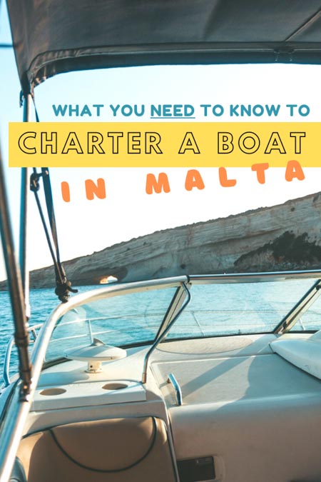 So want to rent or charter a boat in Malta? Good call! Some of the country’s beauty is best experienced from the water, & we learned this for ourselves when we chose to charter or rent a boat in Malta. If you’re looking to rent or charter a boat in Malta, this post is for you! tips for boat charter malta | how to charter a boat in malta | things to do in malta | boat hire malta | boat rental malta | charter boats malta | malta boat charter | why you should rent boat in malta | malta travel tips