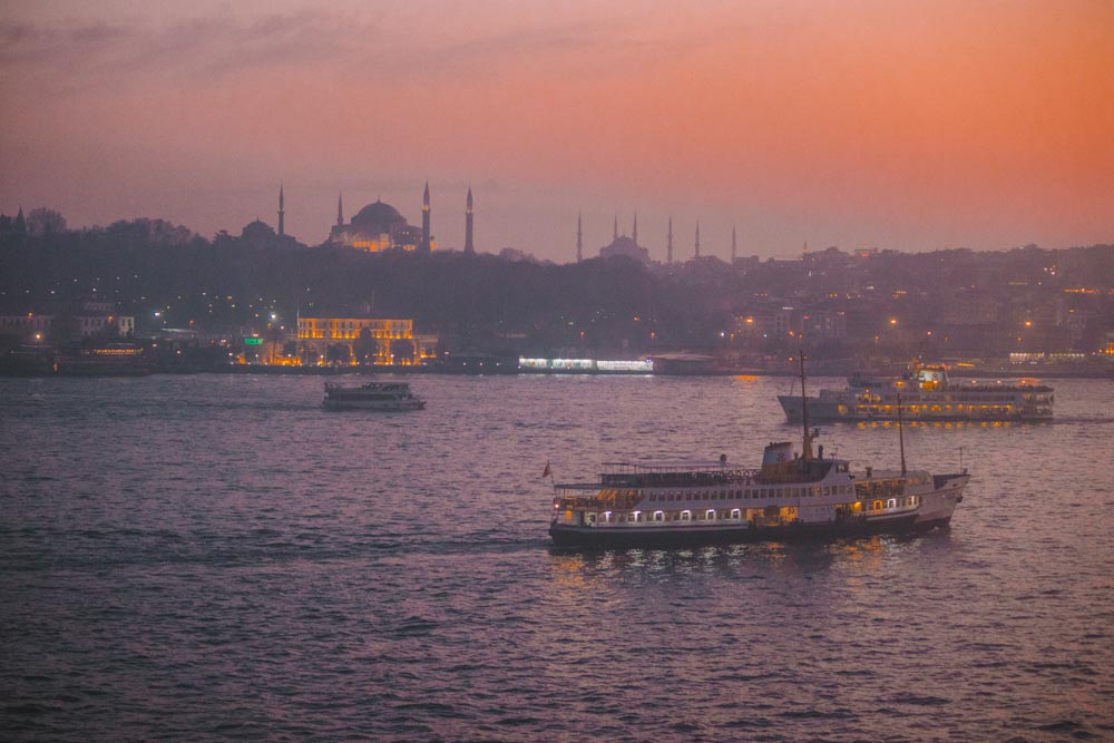 Boat tours of Istanbul