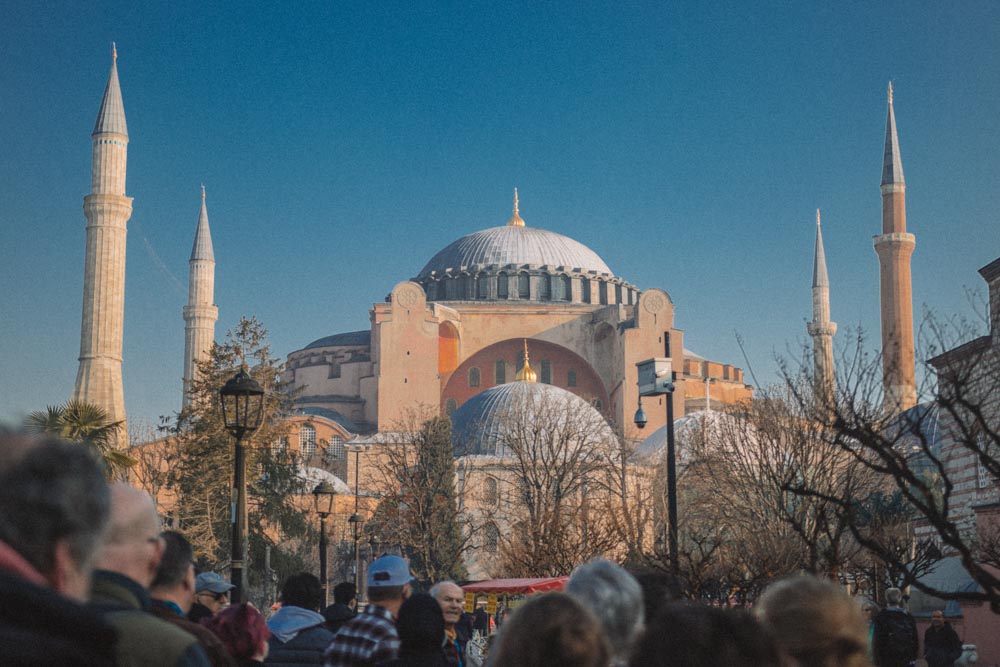 Visiting Hagia Sophia with Celestyal Cruise tours