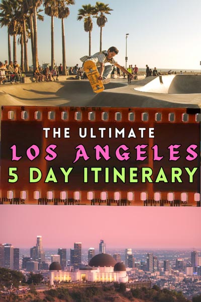 Plan your trip to LA with our Los Angeles 5 day itinerary made by LA locals - with the city's best from iconic attractions to hidden gems! This is the ultimate Los Angeles itinerary to get you to see as much of the city as you can in a short amount of time. We also go into how many days in Los Angeles you need, plus the best time to visit Los Angeles. 5 day itinerary for los angeles | what to do in la | 5 day itinerary for la | la itinerary | 1 week in la | los angeles trip | los angeles guide