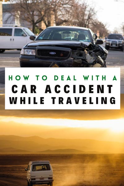 What do you do if you get in a car accident while traveling? We'll break down what you need to know for dealing with a car accident abroad, answering all the questions you have, like "Does my car insurance cover me abroad?" and "Does travel insurance cover car accidents?" car accident in another country | rental car collision insurance | should i get rental car collision insurance | personal injury lawyer for car accident while traveling | advice for rental car accident while travelling