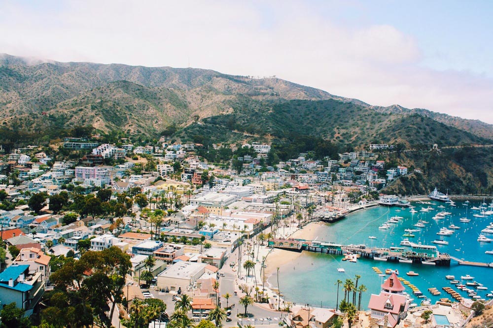 Taking a trip to Catalina Island is one of the best things to do in Orange County, CA