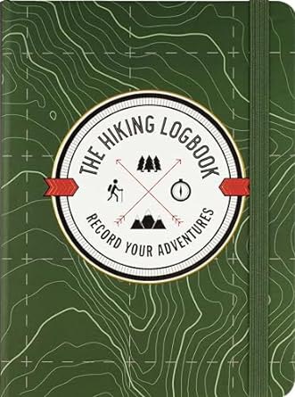 Hiking Logbook makes a great gift for hiking lovers