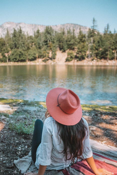 This cute and functional packable waterproof UPF hat is one of the unique gifts for outdoorsy girls