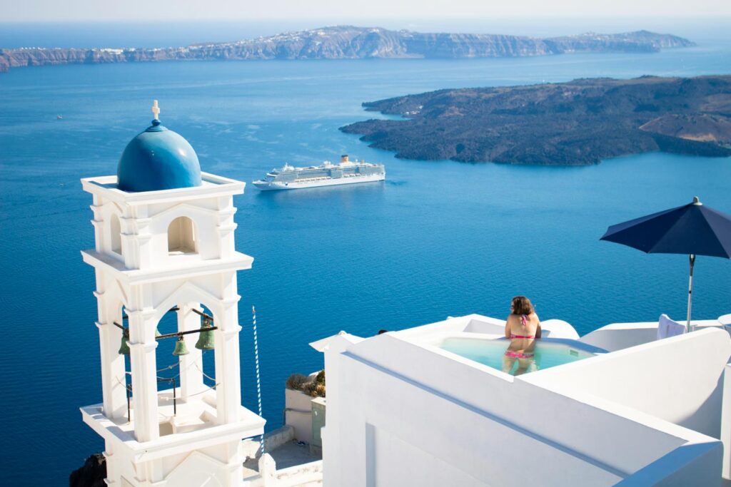 If you're looking for when is the best time to visit Santorini, the shoulder seasons like autumn or fall are perfect