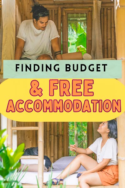 Discover budget-friendly and free accommodation options worldwide without relying on credit card points! Top tips and strategies for finding affordable places to stay while traveling. From hostels and guesthouses to house-sitting and volunteering opportunities, we've got you covered. budget accommodation | budget travel guide | budget travel hacks | traveling on a budget | hostels couchsurfing volunteering while traveling work exchange long term travel working abroad #FreeAccommodation